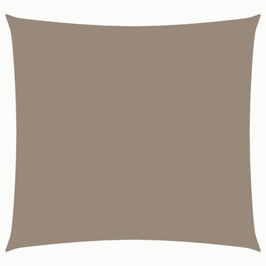 Vidaxl zonnescherm vierkant 7x7 m oxford stof taupe