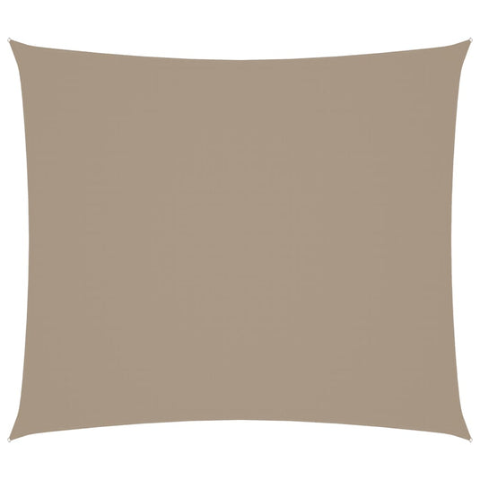 Vidaxl zonnescherm rechthoekig 2x2,5 m oxford stof taupe