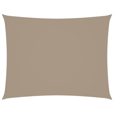 Vidaxl zonnescherm rechthoekig 2x3 m oxford stof taupe