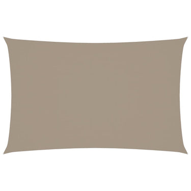 Vidaxl zonnescherm rechthoekig 2x5 m oxford stof taupe