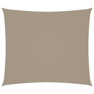 Vidaxl zonnescherm rechthoekig 2,5x3 m oxford stof taupe