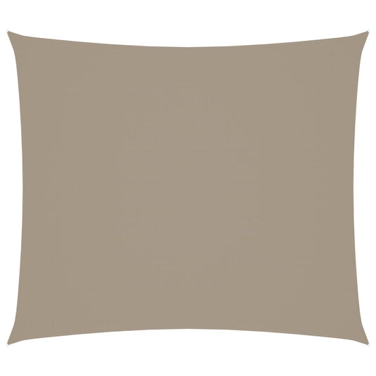 Vidaxl zonnescherm rechthoekig 2,5x3 m oxford stof taupe
