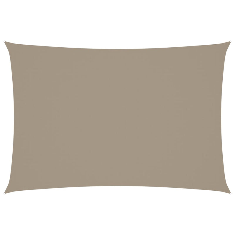 Load image into Gallery viewer, Vidaxl zonnescherm rechthoekig 3x5 m oxford stof taupe

