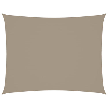 Vidaxl zonnescherm rechthoekig 3x6 m oxford stof taupe