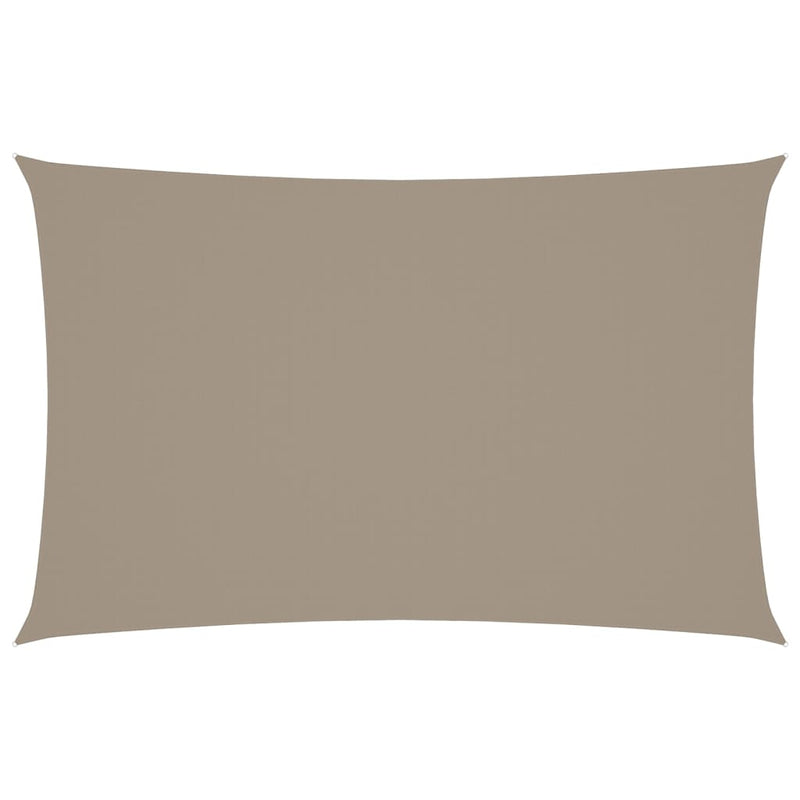 Load image into Gallery viewer, Vidaxl zonnescherm rechthoekig 5x8 m oxford stof taupe
