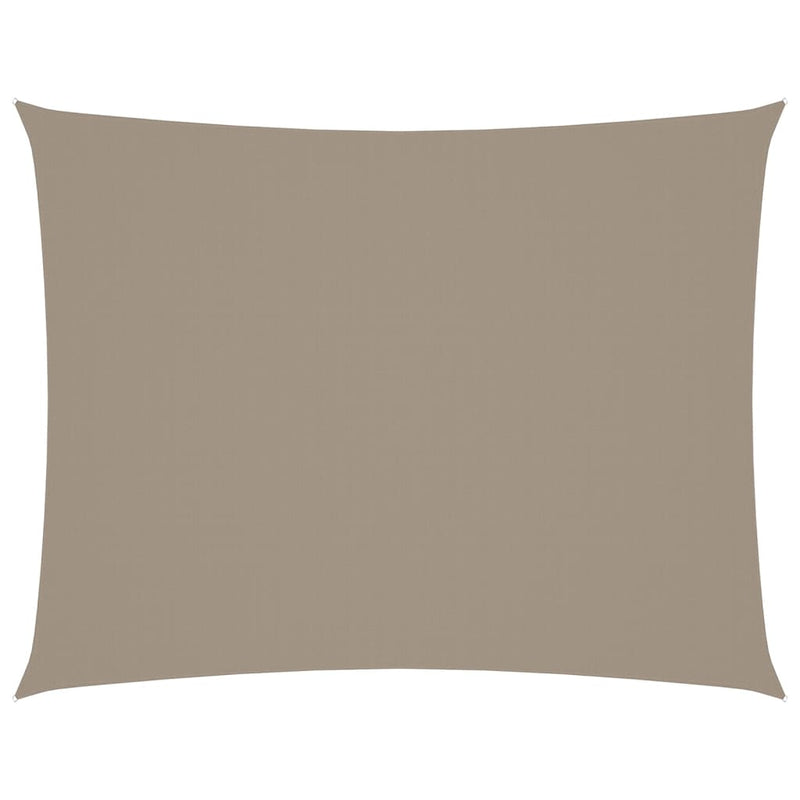 Load image into Gallery viewer, Vidaxl zonnescherm rechthoekig 6x7 m oxford stof taupe
