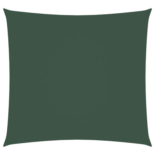 Vidaxl zonnescherm vierkant 2,5x2,5 m oxford stof donkergroen
