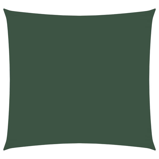 Vidaxl zonnescherm vierkant 4,5x4,5 m oxford stof donkergroen