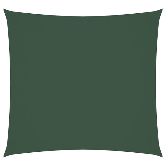 Vidaxl zonnescherm vierkant 7x7 m oxford stof donkergroen
