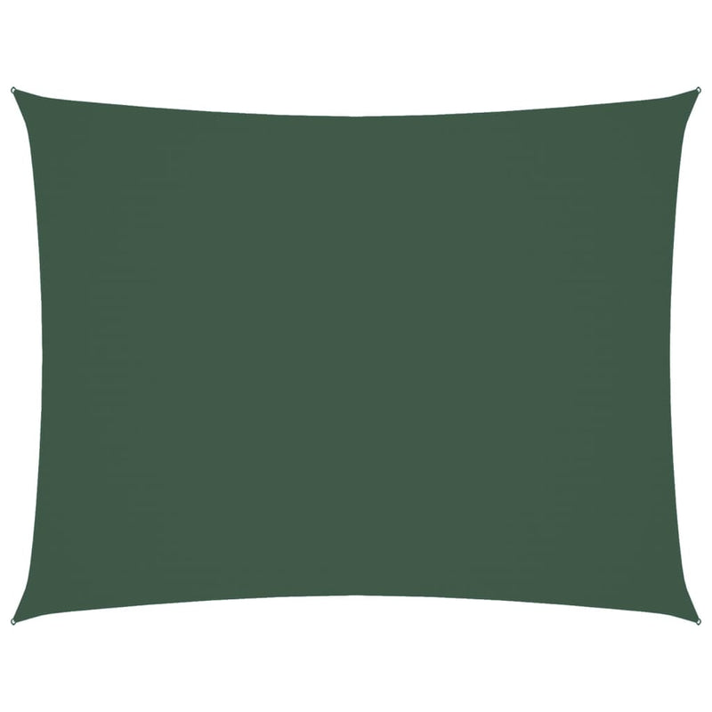 Load image into Gallery viewer, Vidaxl zonnescherm rechthoekig 3,5x4,5 m oxford stof donkergroen
