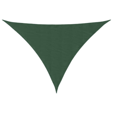 Vidaxl zonnescherm driehoekig 5x5x6 m oxford stof donkergroen