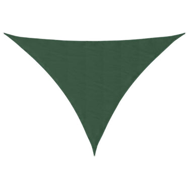 Vidaxl zonnescherm driehoekig 4x5x6,4 m oxford stof donkergroen