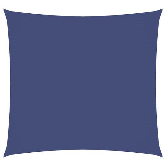 Vidaxl zonnescherm vierkant 5x5 m oxford stof blauw