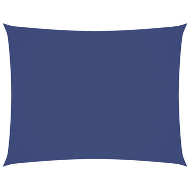 Vidaxl zonnescherm rechthoekig 3,5x4,5 m oxford stof blauw