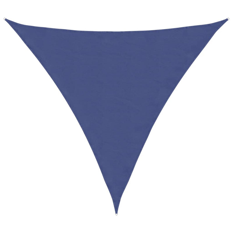 Load image into Gallery viewer, Vidaxl zonnescherm driehoekig 4x4x4 m oxford stof blauw
