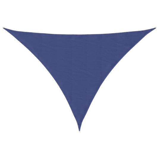 Vidaxl zonnescherm driehoekig 5x5x6 m oxford stof blauw