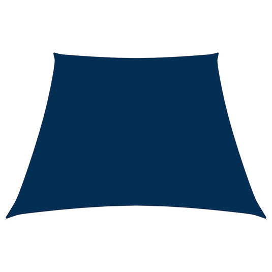 VidaXL Zonnezeil trapezium 2 4x3 m oxford stof blauw