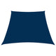 VidaXL Zonnezeil trapezium 2 4x3 m oxford stof blauw