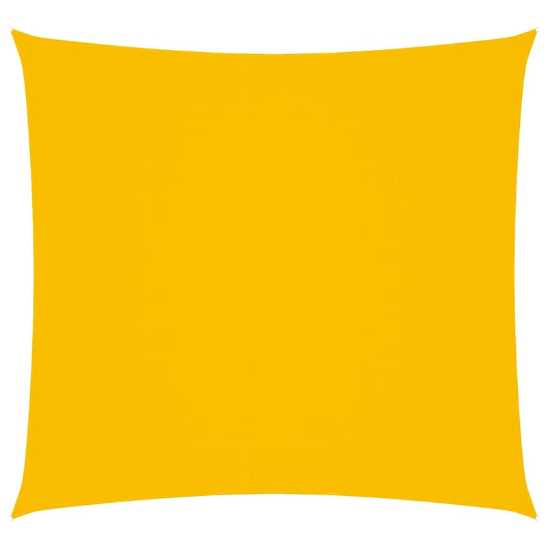 Afbeelding laden in galerijviewer, Vidaxl zonnescherm vierkant 2,5x2,5 m oxford stof geel
