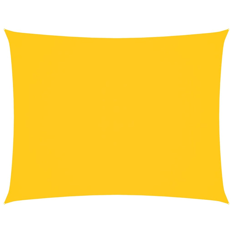Afbeelding laden in galerijviewer, Vidaxl schaduwdoek rechthoekig 2,5x3,5 m oxford stof geel

