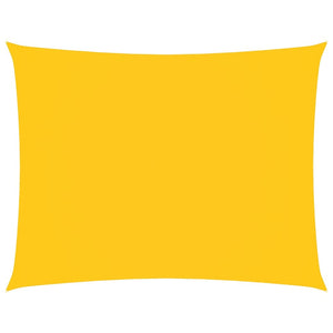Vidaxl zonnescherm rechthoekig 2,5x4 m oxford stof geel