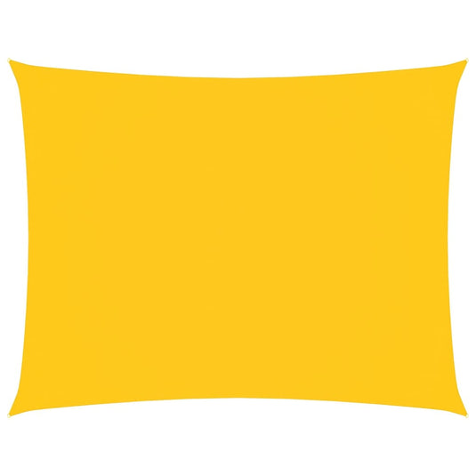 Vidaxl zonnescherm rechthoekig 2,5x4 m oxford stof geel
