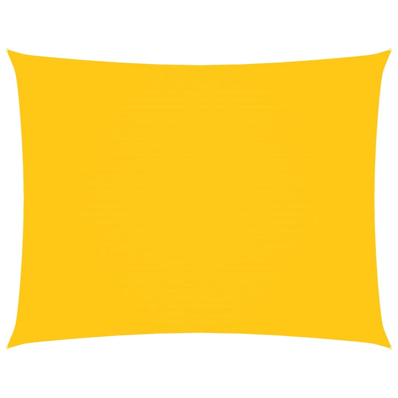 Afbeelding laden in galerijviewer, Vidaxl zonnescherm rechthoekig 3,5x4,5 m oxford stof geel
