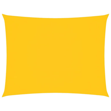 Vidaxl zonnescherm rechthoekig 3,5x5 m oxford stof geel