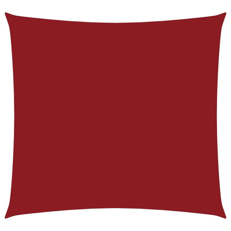 Afbeelding laden in galerijviewer, Vidaxl zonnescherm vierkant 3,6x3,6 m oxford stof rood
