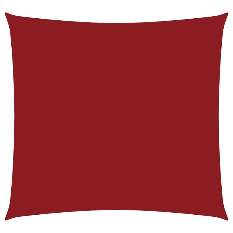Afbeelding laden in galerijviewer, Vidaxl zonnescherm vierkant 4,5x4,5 m oxford stof rood
