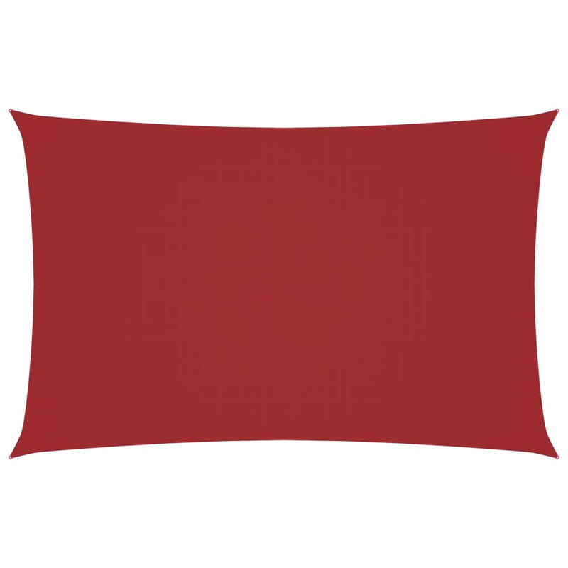 Afbeelding laden in galerijviewer, Vidaxl zonnescherm rechthoekig 2x5 m oxford stof rood
