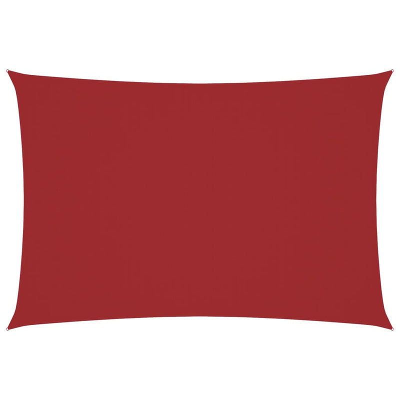 Afbeelding laden in galerijviewer, Vidaxl zonnescherm rechthoekig 3x6 m oxford stof rood

