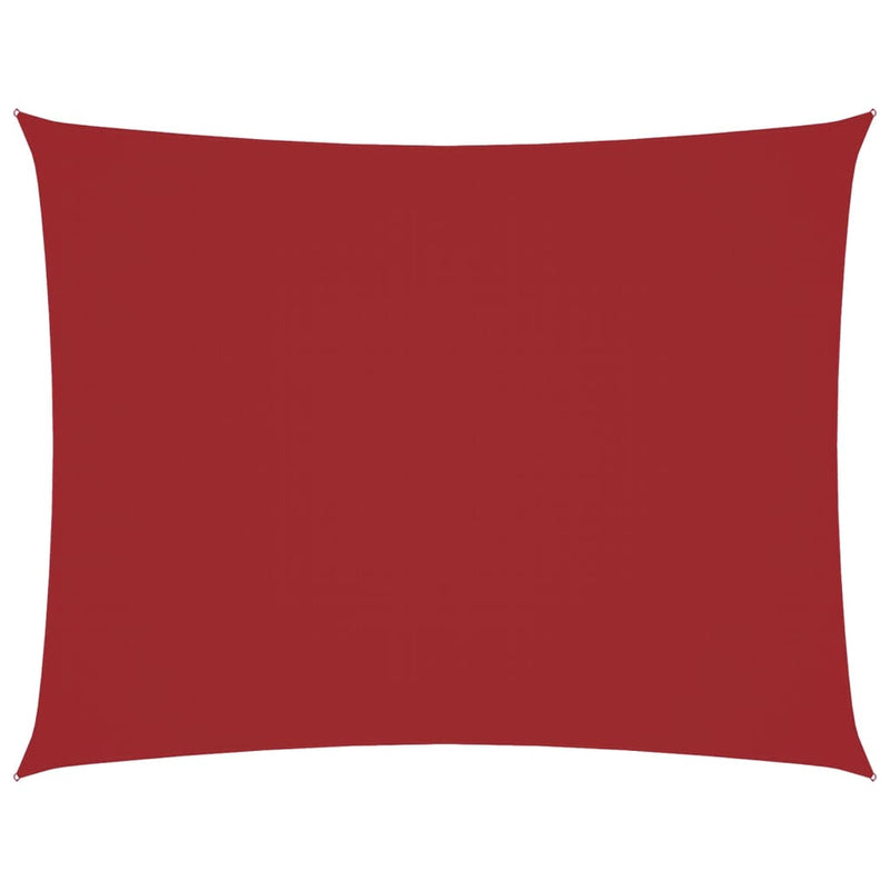 Afbeelding laden in galerijviewer, Vidaxl zonnescherm rechthoekig 4x5 m oxford stof rood
