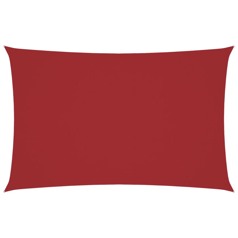 Afbeelding laden in galerijviewer, Vidaxl zonnescherm rechthoekig 4x7 m oxford stof rood
