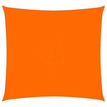 Vidaxl zonnescherm vierkant 5x5 m oxford stof oranje