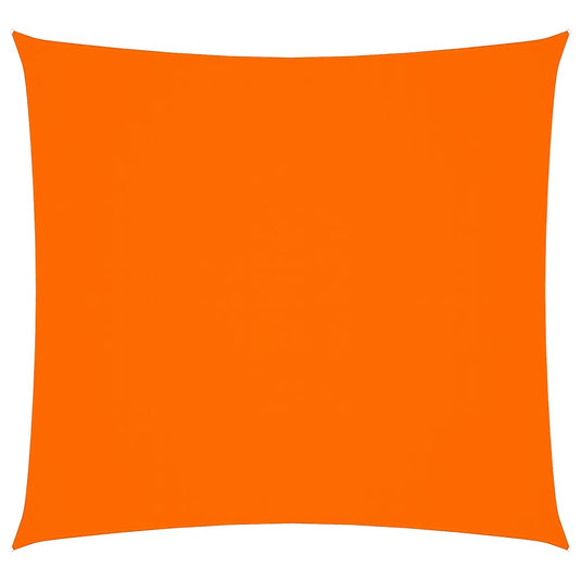 Vidaxl zonnescherm vierkant 5x5 m oxford stof oranje