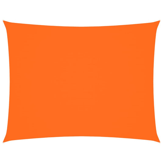 Vidaxl zonnescherm rechthoekig 2,5x3,5 m oxford stof oranje