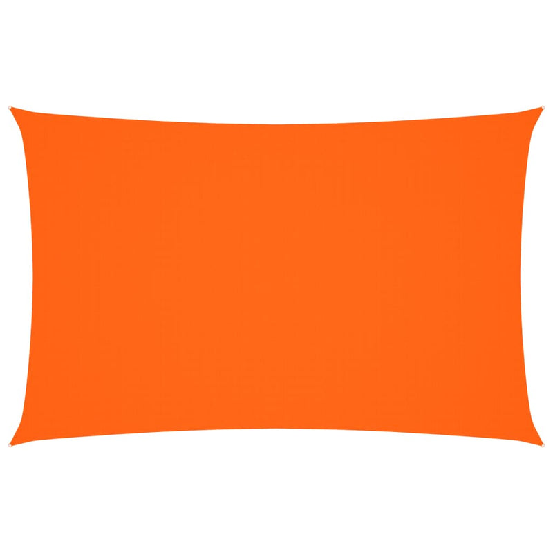 Afbeelding laden in galerijviewer, Vidaxl schaduwdoek rechthoekig 2,5x5 m oxford stof oranje
