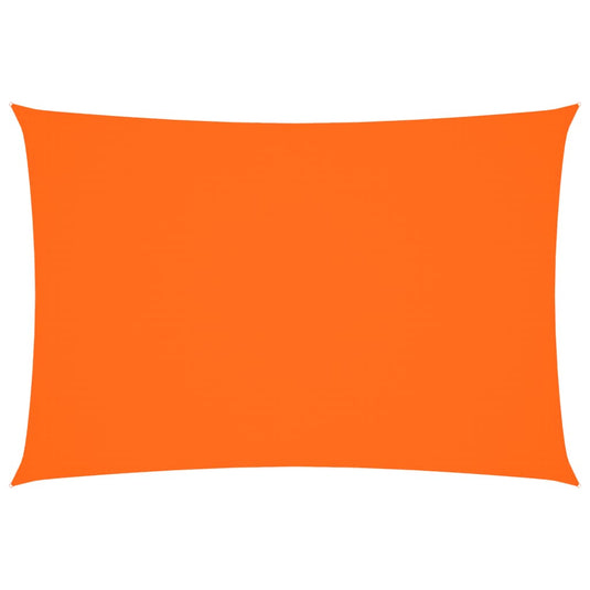 Vidaxl zonnescherm rechthoekig 3x5 m oxford stof oranje