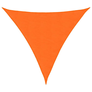 Vidaxl zonnescherm driehoekig 4,5x4,5x4,5 m oxford stof oranje