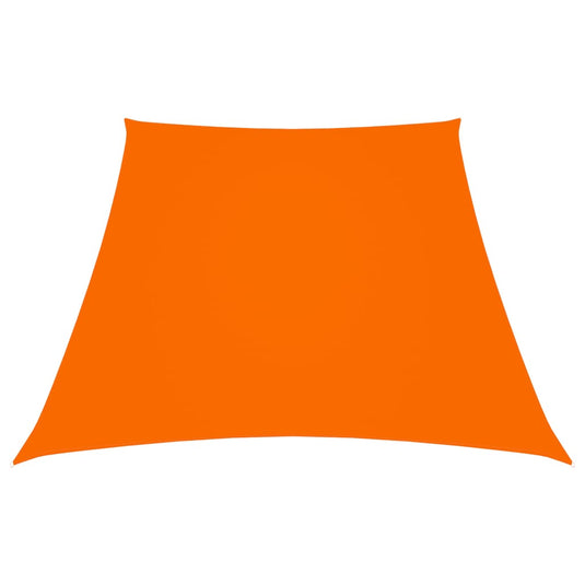 VidaXL Zonnezeil trapezium 2 4x3 m oxford stof oranje