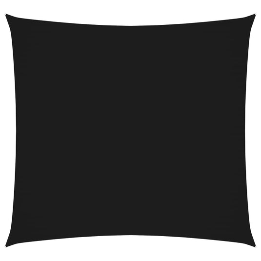Vidaxl zonnescherm vierkant 3,6x3,6 m oxford stof zwart