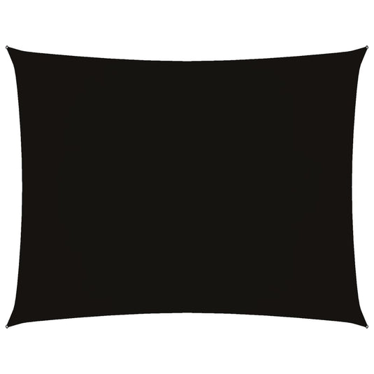 Vidaxl zonnescherm rechthoekig 2x3 m oxford stof zwart