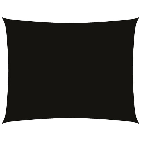 Vidaxl zonnescherm rechthoekig 2x3,5 m oxford stof zwart