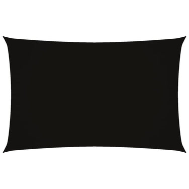 Vidaxl zonnescherm rechthoekig 2x5 m oxford stof zwart