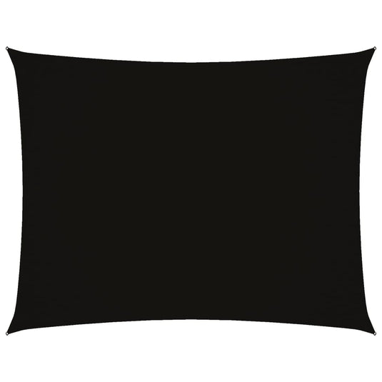 Vidaxl zonnescherm rechthoekig 2,5x4 m oxford stof zwart