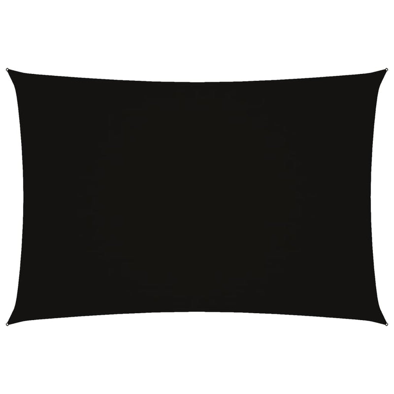 Load image into Gallery viewer, Vidaxl zonnescherm rechthoekig 2,5x4,5 m oxford stof zwart
