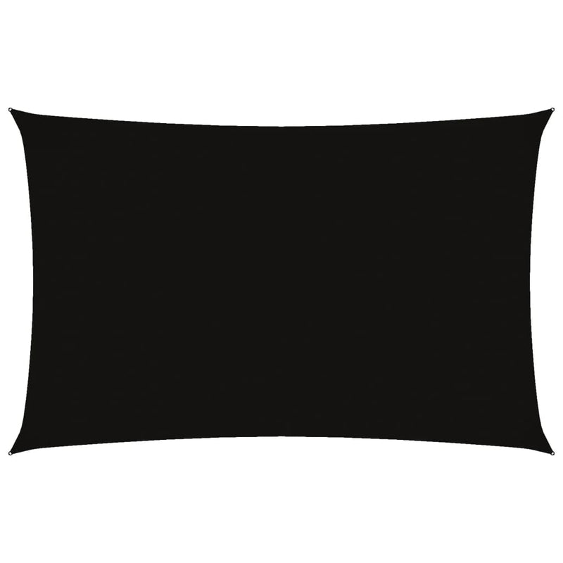 Load image into Gallery viewer, Vidaxl zonnescherm rechthoekig 2,5x5 m oxford stof zwart
