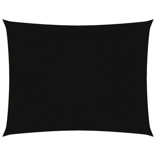 Vidaxl zonnescherm rechthoekig 3x6 m oxford stof zwart