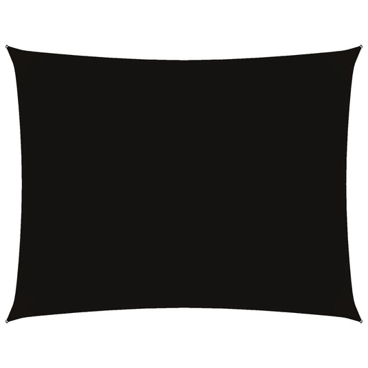 Vidaxl zonnescherm rechthoekig 4x5 m oxford stof zwart